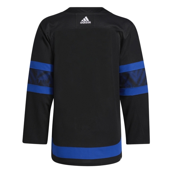 TORONTO MAPLE LEAFS NHL ADIDAS MEN'S BLACK THIRD PRIMEGREEN AUTHENTIC PRO JERSEY - Picture 2 of 2